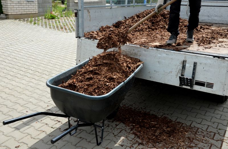 Mulch Spreading